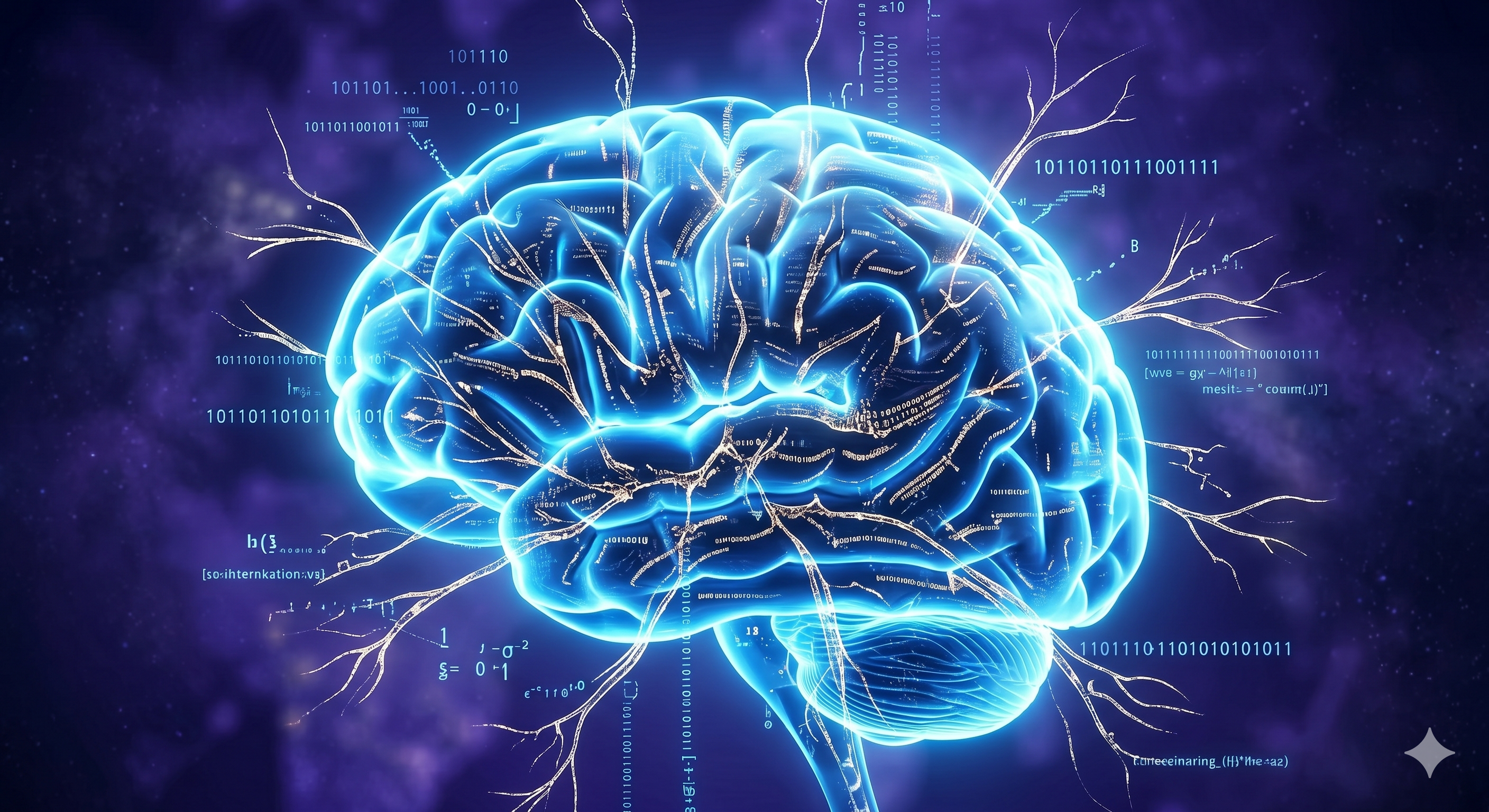 AI brain model visualization